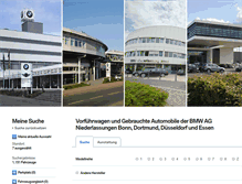 Tablet Screenshot of gebrauchtwagen.bmw-bonn.de
